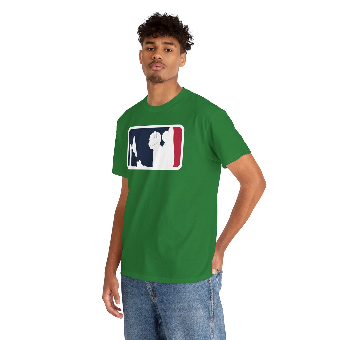 MAJOR LEAGUE GAMER (CONSOLE). Unisex Heavy Cotton Tee