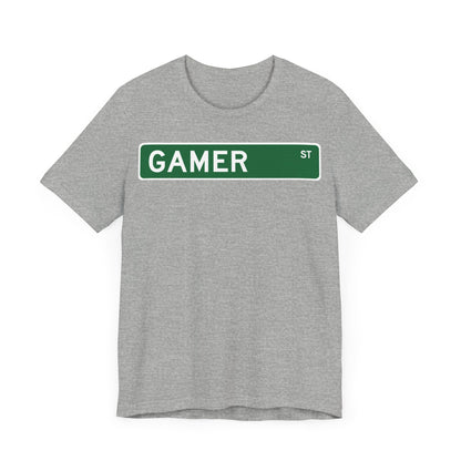 GAMER ST. Unisex Jersey Short Sleeve Tee