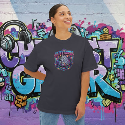 RATTY GAMER. Unisex Oversized Boxy Tee