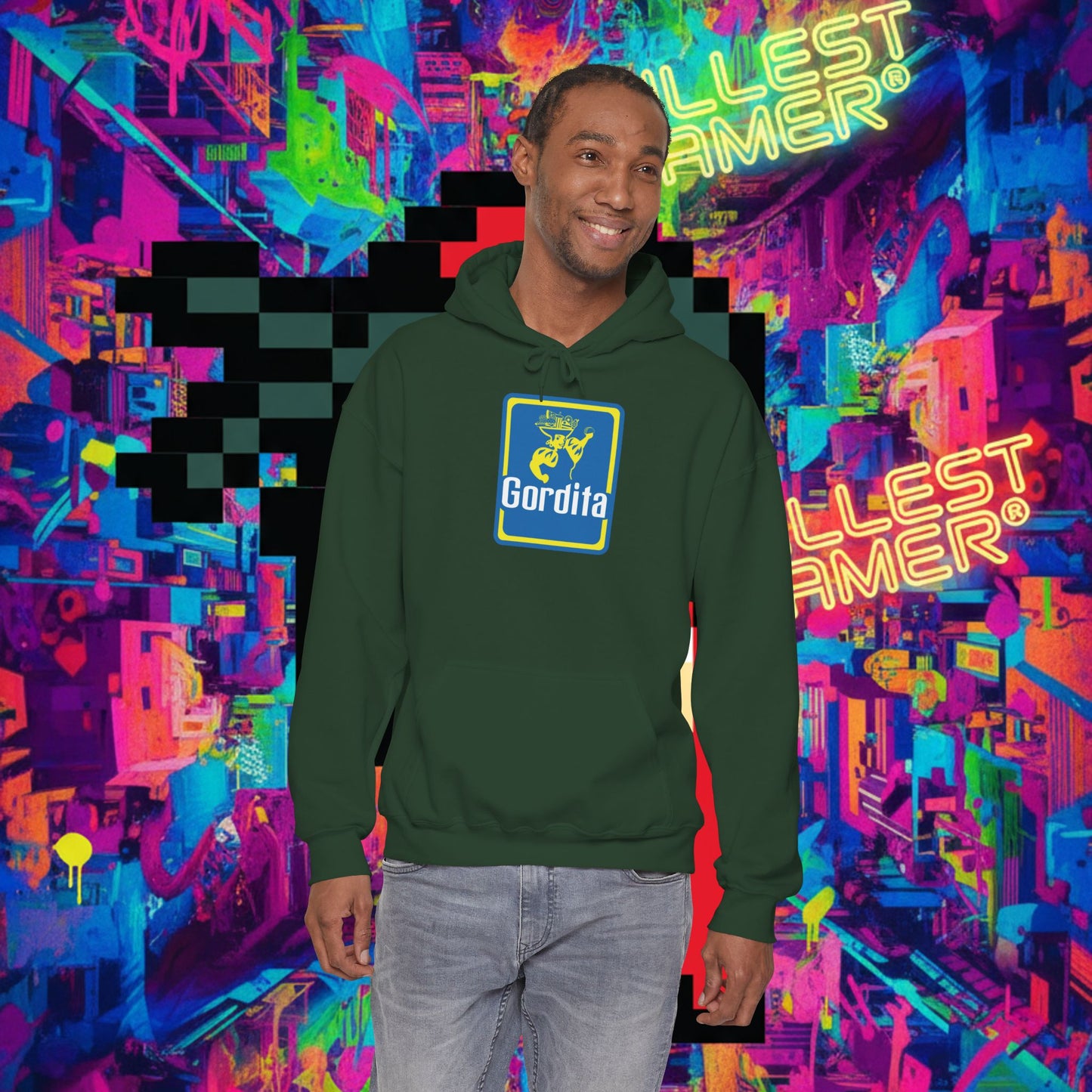 GORDITA. Unisex Heavy Blend™ Hooded Sweatshirt