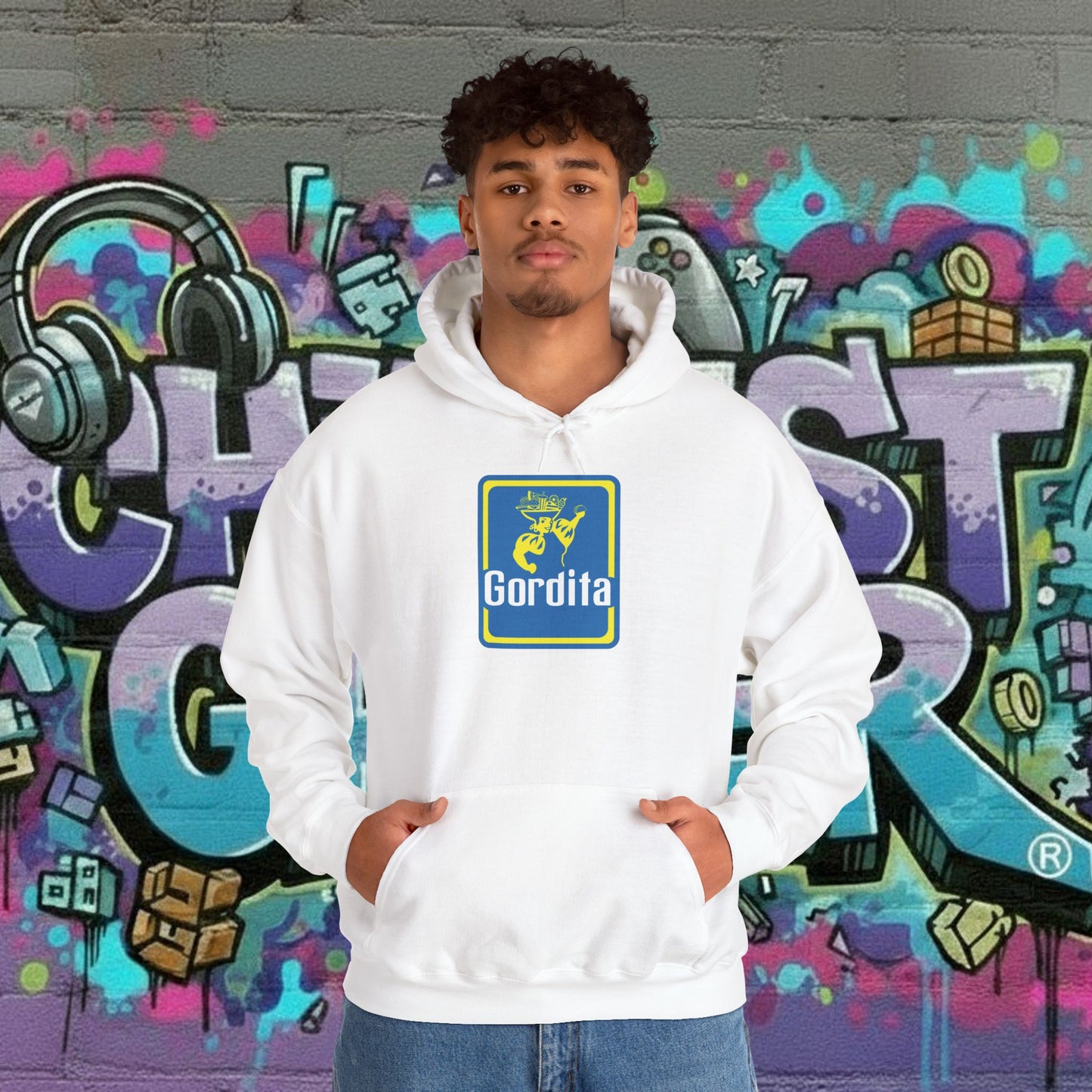 GORDITA. Unisex Heavy Blend™ Hooded Sweatshirt