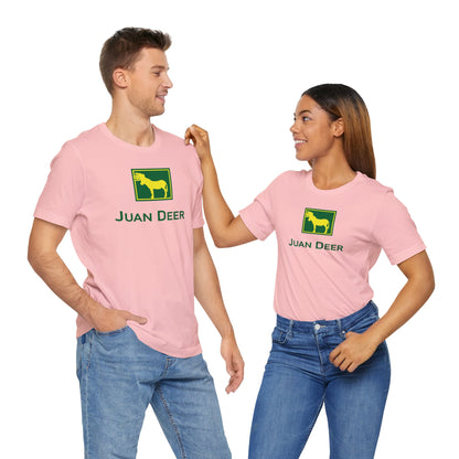 JUAN DEER V2. Unisex Jersey Short Sleeve Tee