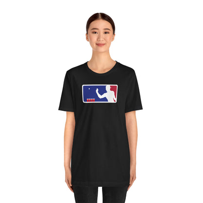 MAJOR LEAGUE PONGER. Unisex Jersey Short Sleeve Tee