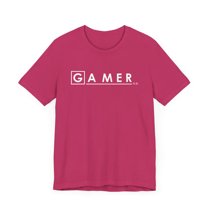 DR. GAMER IS IN THE HOUSE. Unisex Jersey Short Sleeve Tee