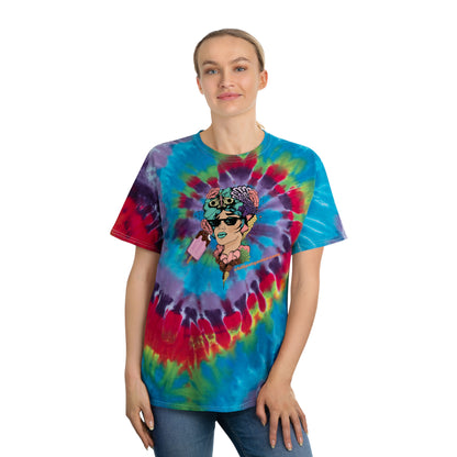 DEAL WITH IT. Tie-Dye Tee, Spiral