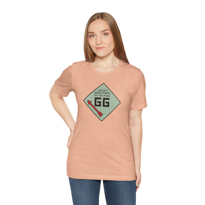 GG PASS GO COLLECT 200XP. Unisex Jersey Short Sleeve Tee