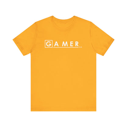 DR. GAMER IS IN THE HOUSE. Unisex Jersey Short Sleeve Tee