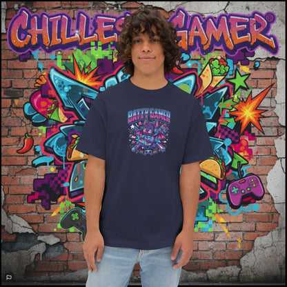 BATTY GAMER. Unisex Oversized Boxy Tee