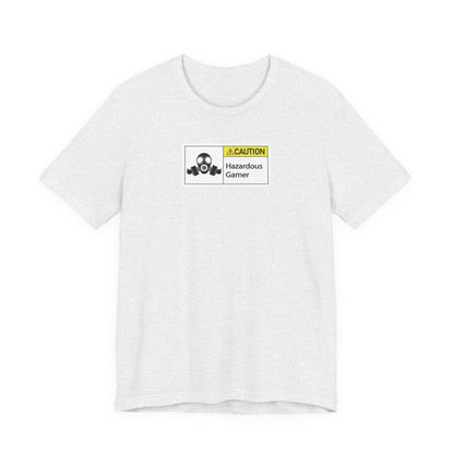 HAZARDOUS GAMER. Unisex Jersey Short Sleeve Tee