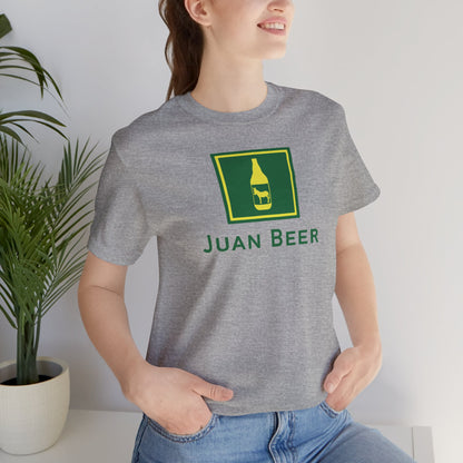 JUAN BEER. Unisex Jersey Short Sleeve Tee