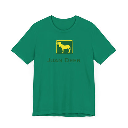 JUAN DEER V2. Unisex Jersey Short Sleeve Tee