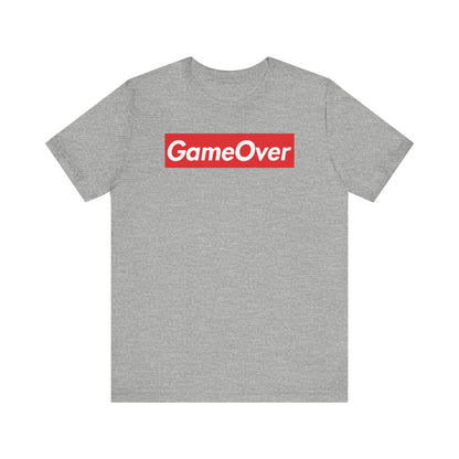 SUPER GAME OVER. Unisex Jersey Short Sleeve Tee