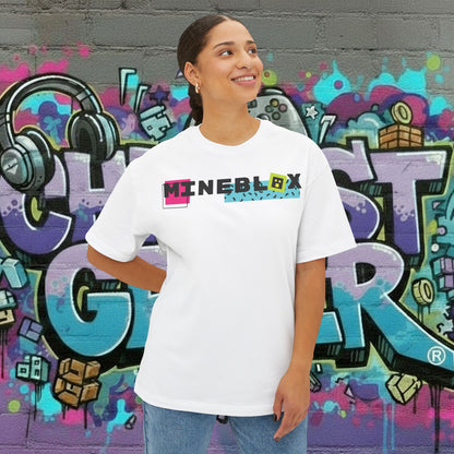MINEBLOX. Unisex Oversized Boxy Tee