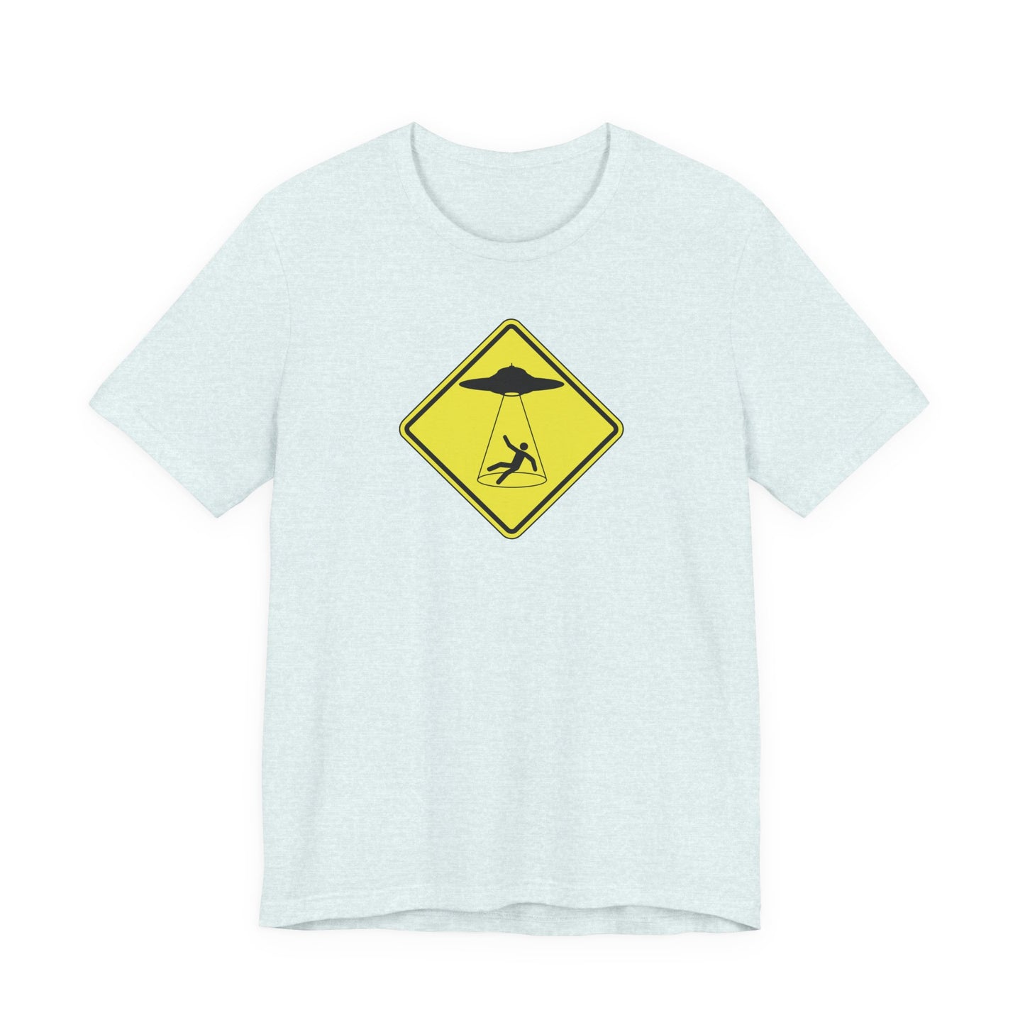 CAUTION UFO! Unisex Jersey Short Sleeve Tee