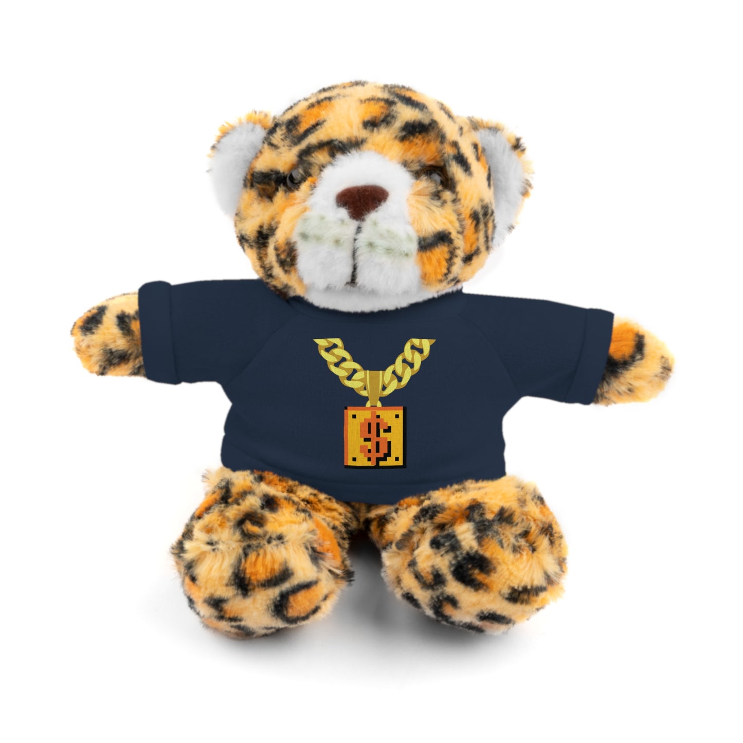 HUG LIFE. Stuffed Animals with COIN BOX CUBAN CHAIN $? Tee