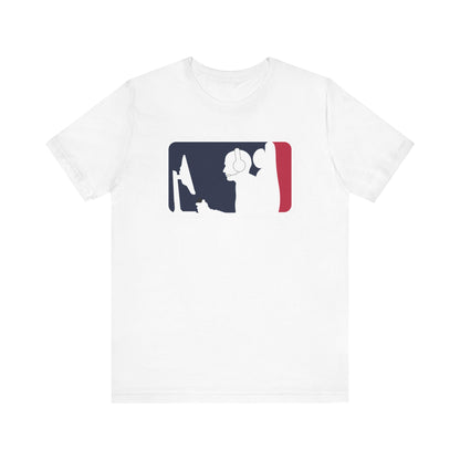 MAJOR LEAGUE GAMER (CONSOLE). Unisex Jersey Short Sleeve Tee