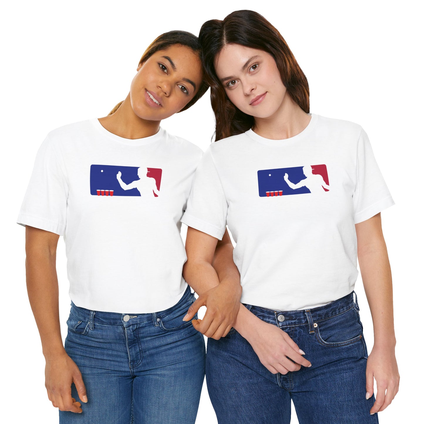 MAJOR LEAGUE PONGER. Unisex Jersey Short Sleeve Tee