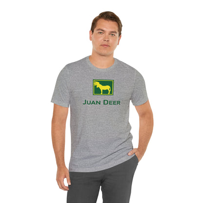 JUAN DEER V2. Unisex Jersey Short Sleeve Tee