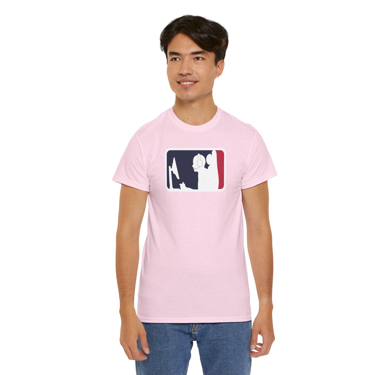 MAJOR LEAGUE GAMER (CONSOLE). Unisex Heavy Cotton Tee