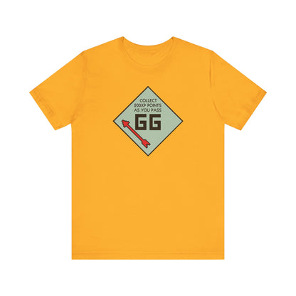 GG PASS GO COLLECT 200XP. Unisex Jersey Short Sleeve Tee