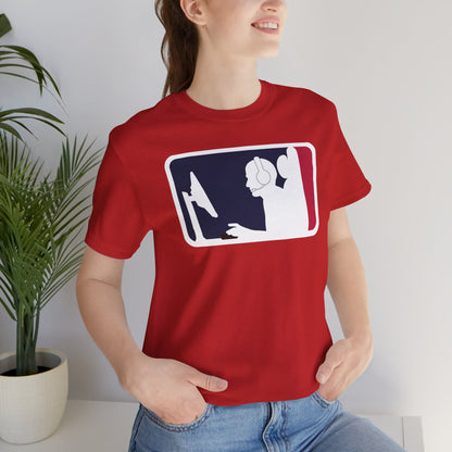 MAJOR LEAGUE GAMER (PC). Unisex Jersey Short Sleeve Tee