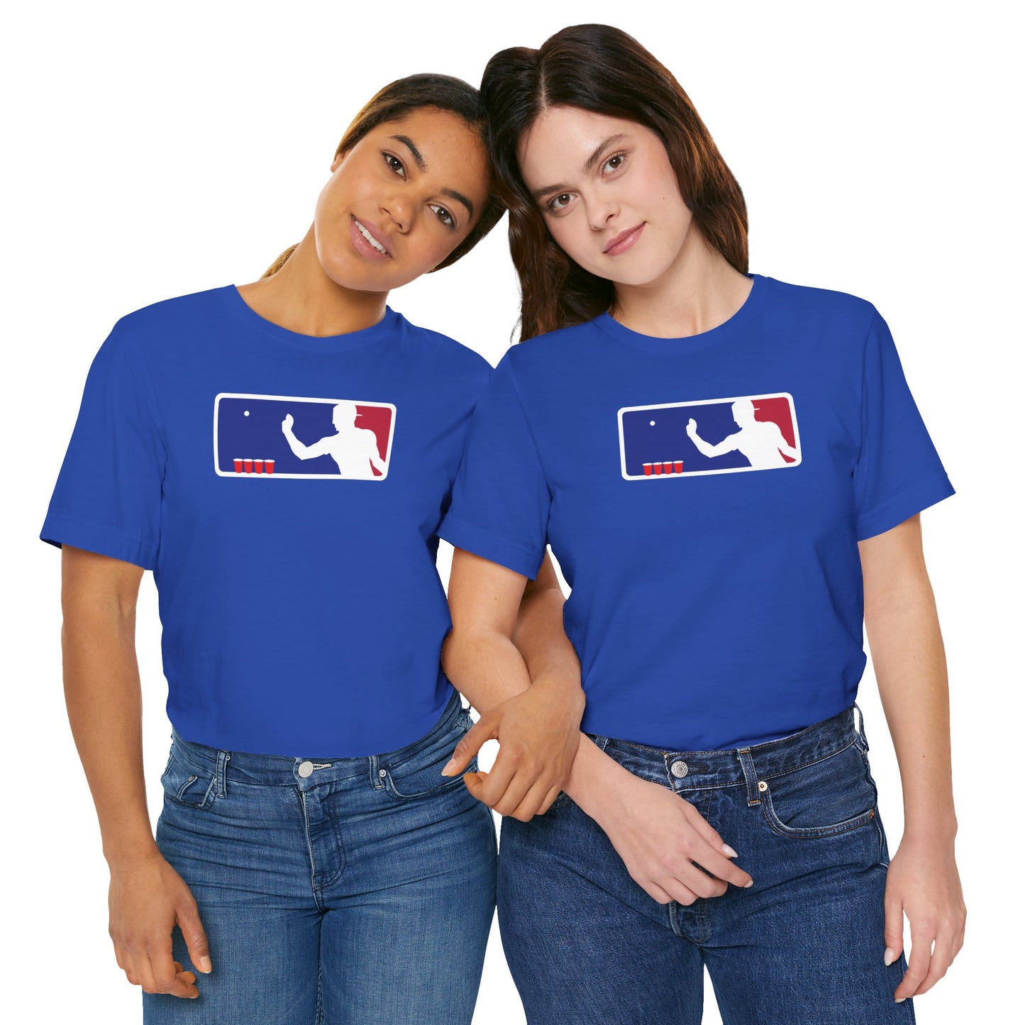 MAJOR LEAGUE PONGER. Unisex Jersey Short Sleeve Tee