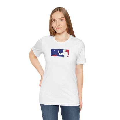 MAJOR LEAGUE PONGER. Unisex Jersey Short Sleeve Tee