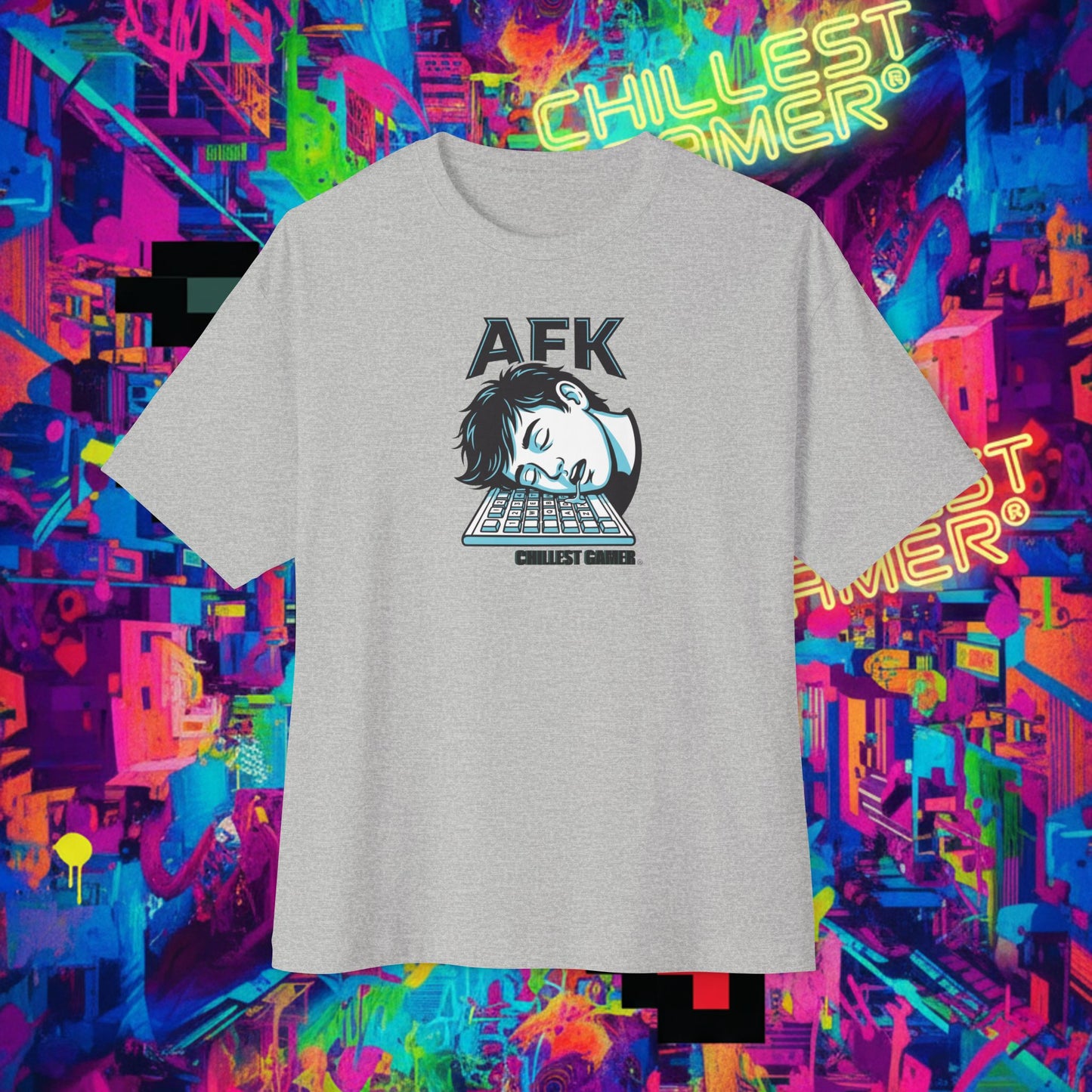 AFK. Unisex Oversized Boxy Tee