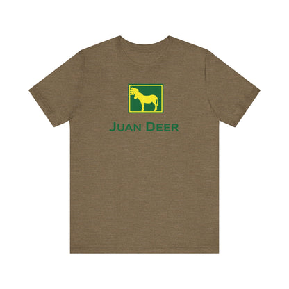 JUAN DEER V2. Unisex Jersey Short Sleeve Tee