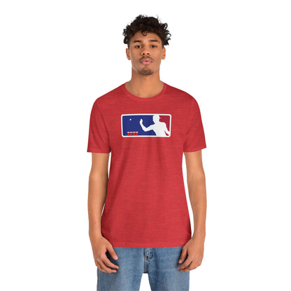 MAJOR LEAGUE PONGER. Unisex Jersey Short Sleeve Tee