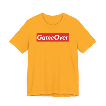 SUPER GAME OVER. Unisex Jersey Short Sleeve Tee