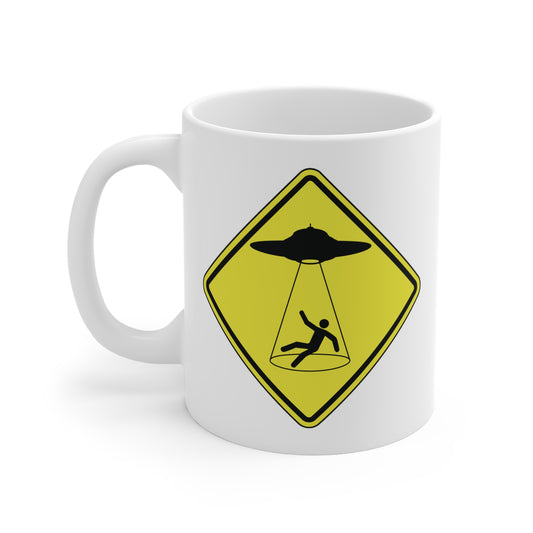 CAUTION UFO! Mug 11oz