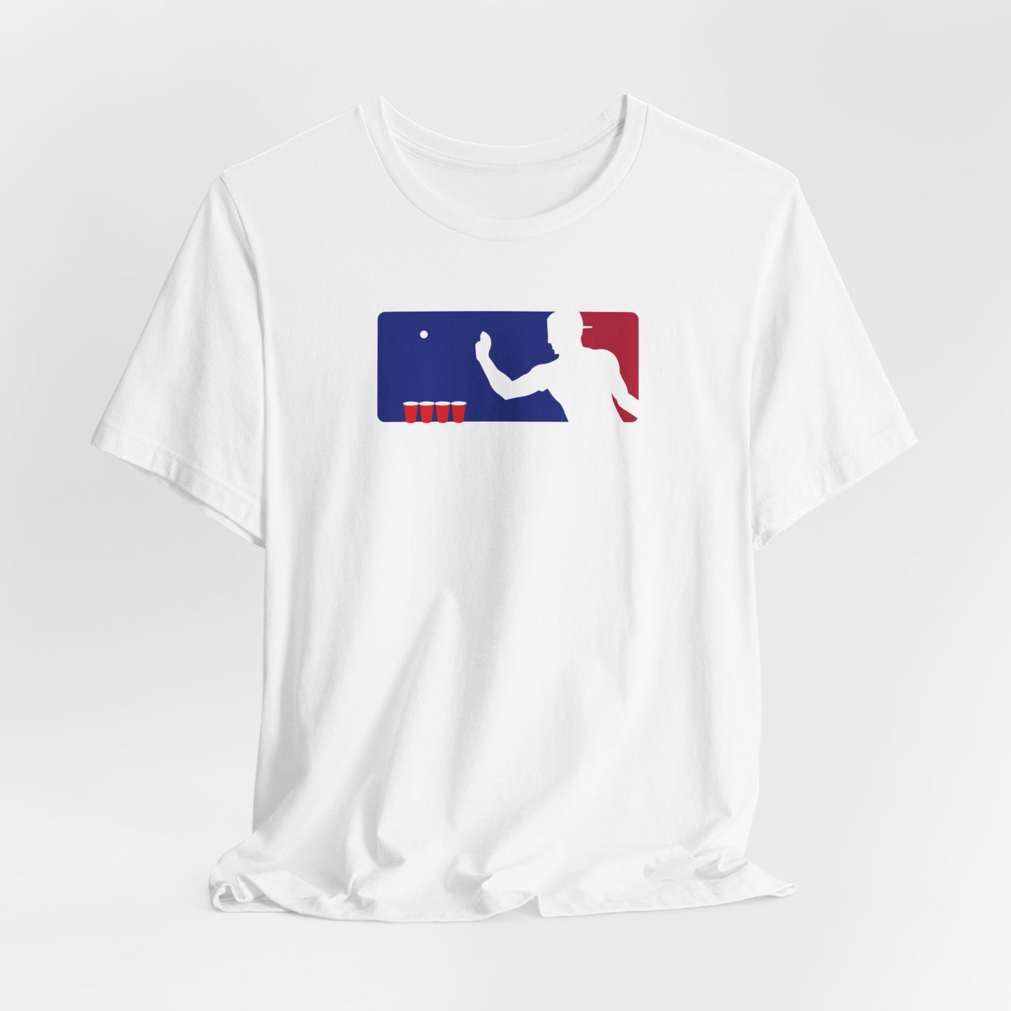 MAJOR LEAGUE PONGER. Unisex Jersey Short Sleeve Tee