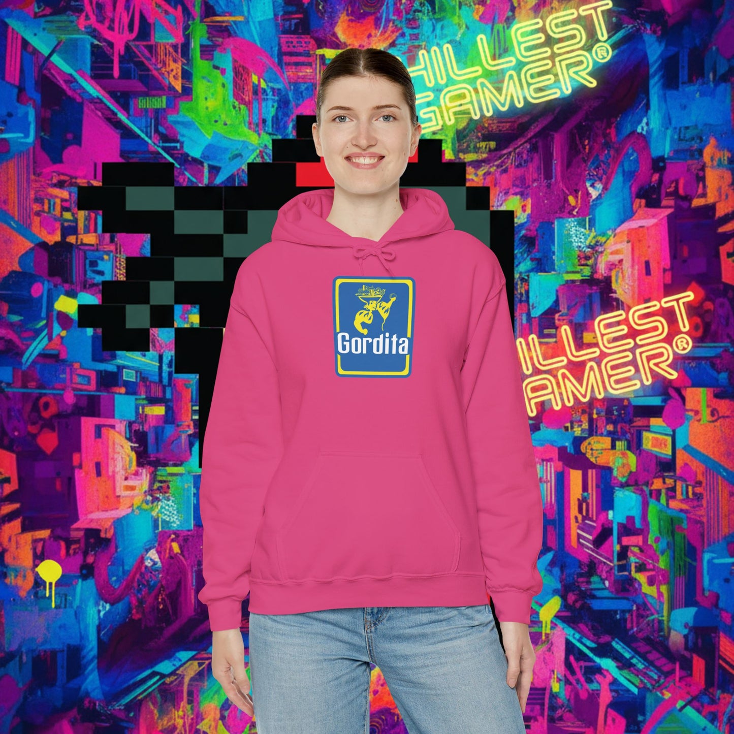 GORDITA. Unisex Heavy Blend™ Hooded Sweatshirt