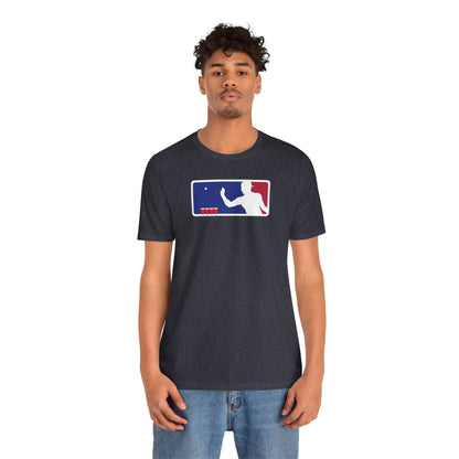 MAJOR LEAGUE PONGER. Unisex Jersey Short Sleeve Tee