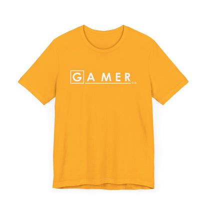 DR. GAMER IS IN THE HOUSE. Unisex Jersey Short Sleeve Tee