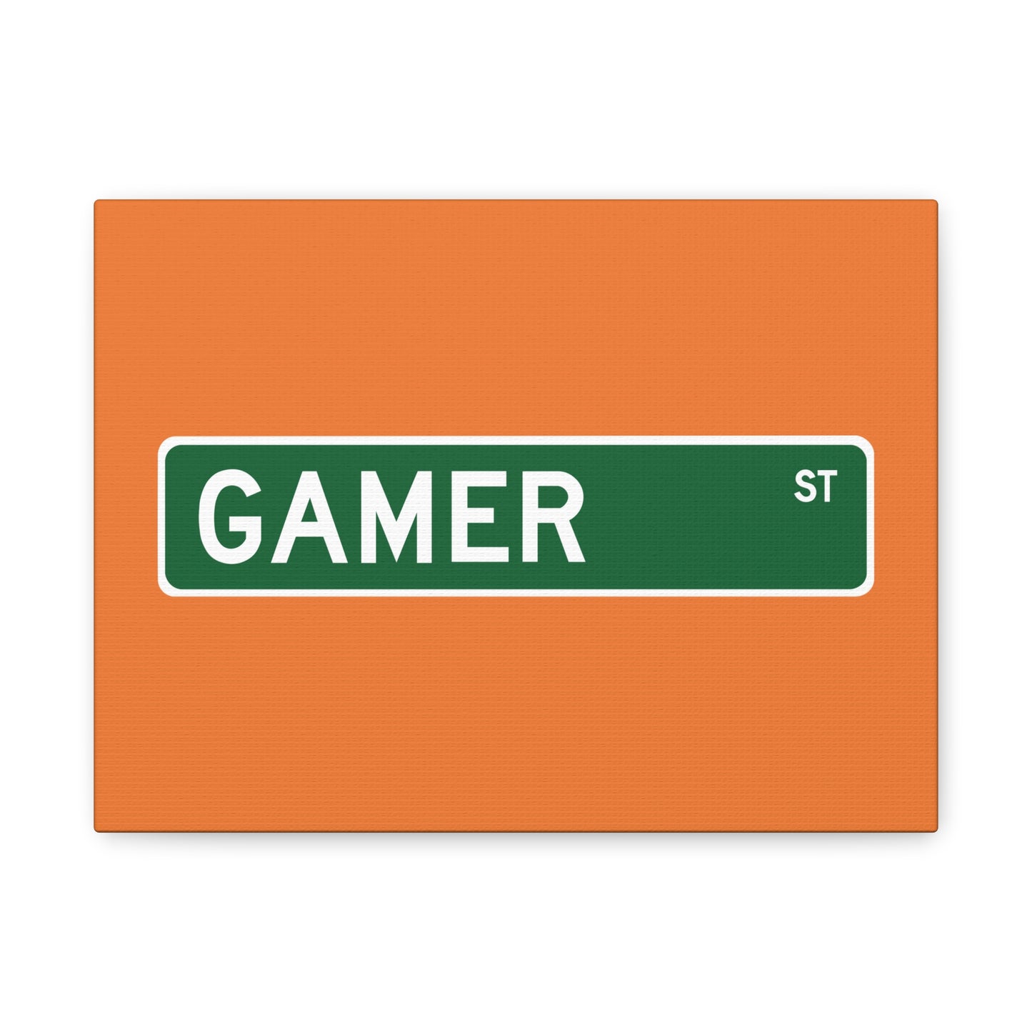 GAMER ST. Matte Canvas, Stretched, 1.25"