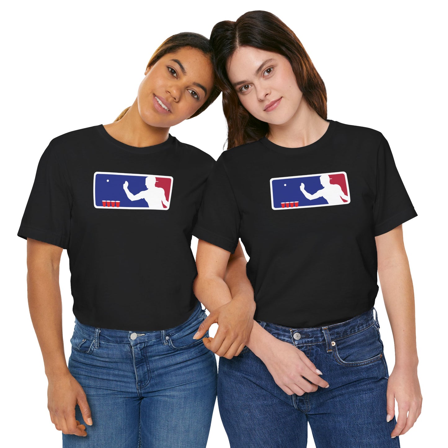 MAJOR LEAGUE PONGER. Unisex Jersey Short Sleeve Tee