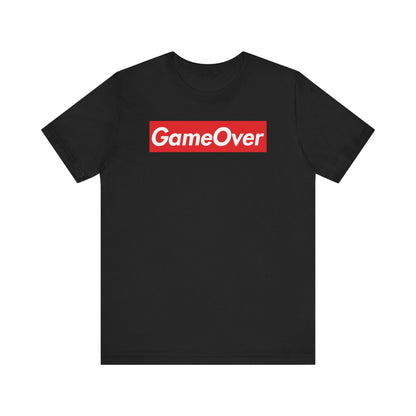 SUPER GAME OVER. Unisex Jersey Short Sleeve Tee