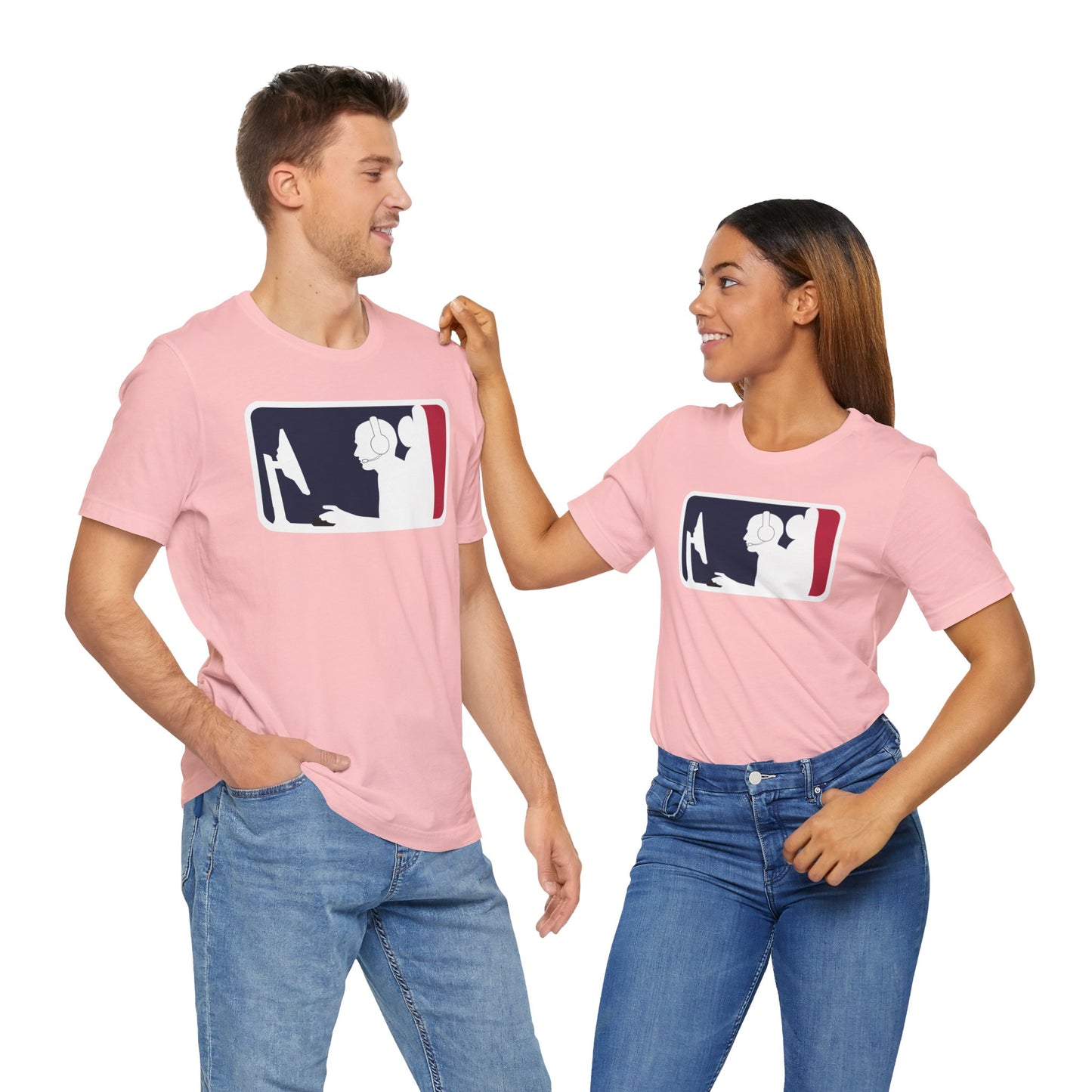 MAJOR LEAGUE GAMER (PC). Unisex Jersey Short Sleeve Tee