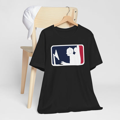 MAJOR LEAGUE GAMER (PC). Unisex Jersey Short Sleeve Tee