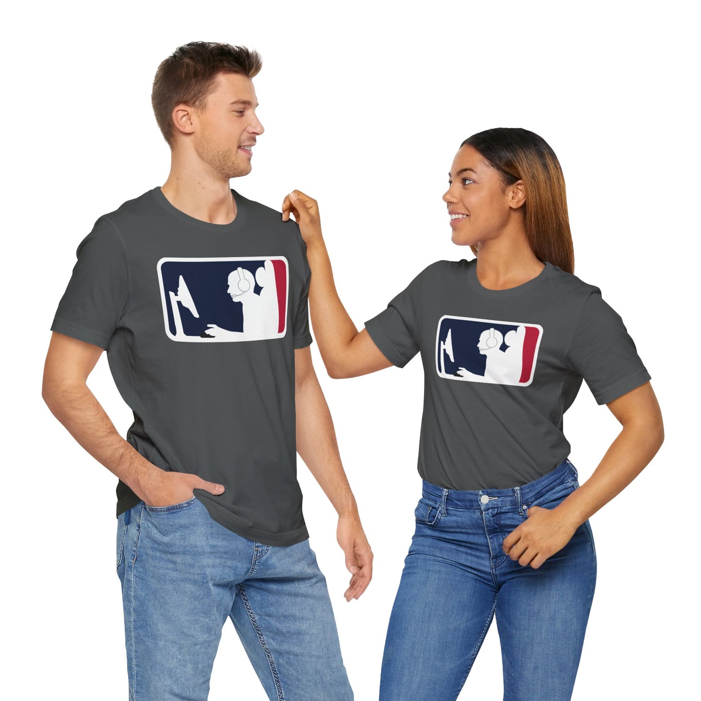 MAJOR LEAGUE GAMER (PC). Unisex Jersey Short Sleeve Tee