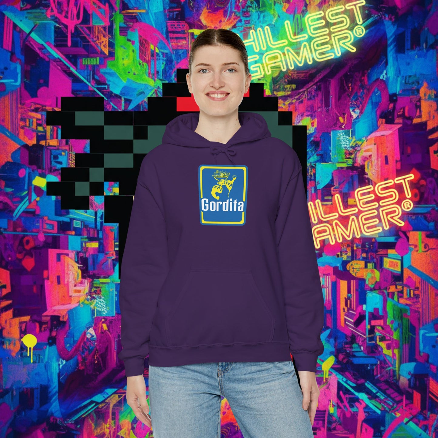 GORDITA. Unisex Heavy Blend™ Hooded Sweatshirt