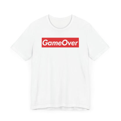 SUPER GAME OVER. Unisex Jersey Short Sleeve Tee