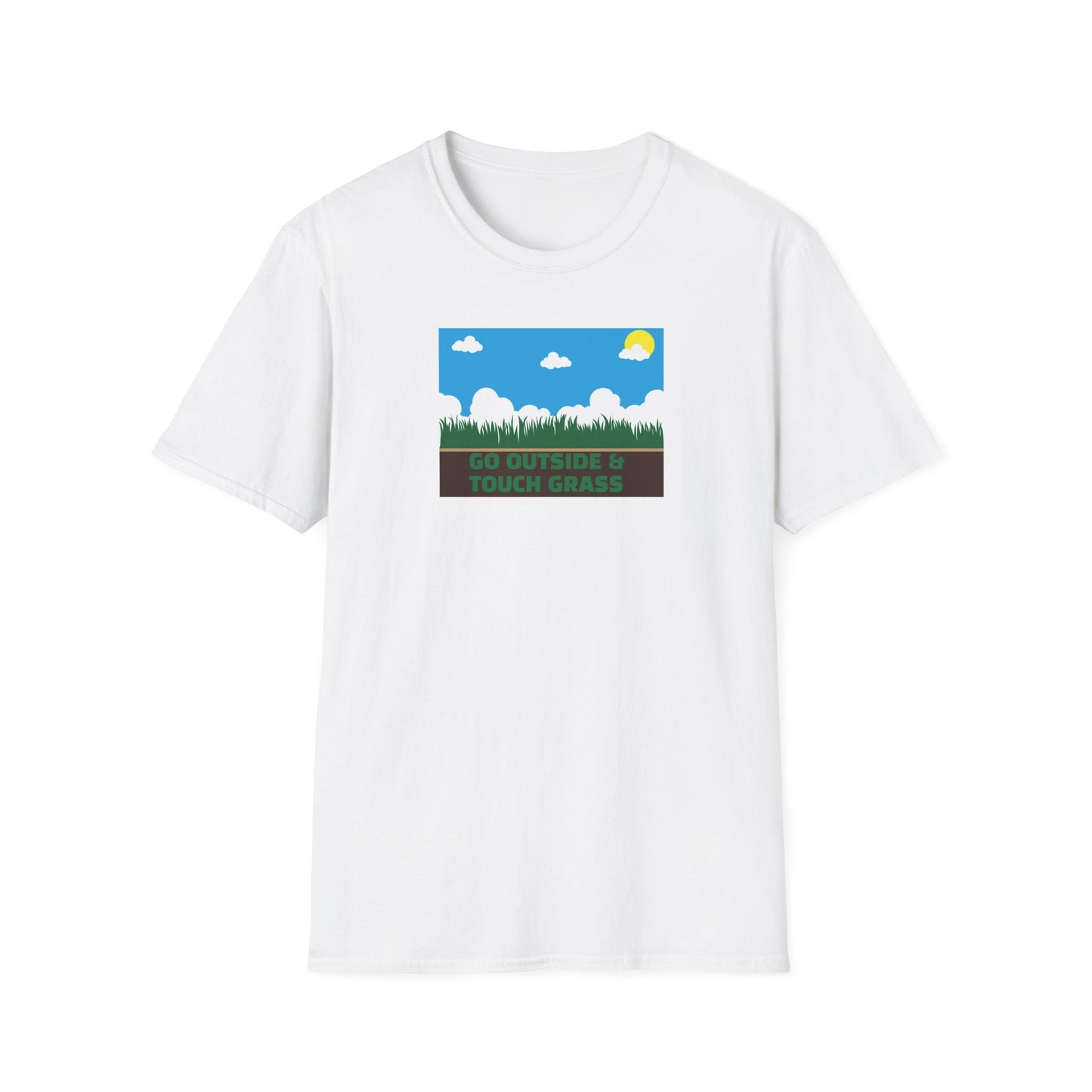 TOUCH GRASS. Unisex Softstyle T-Shirt