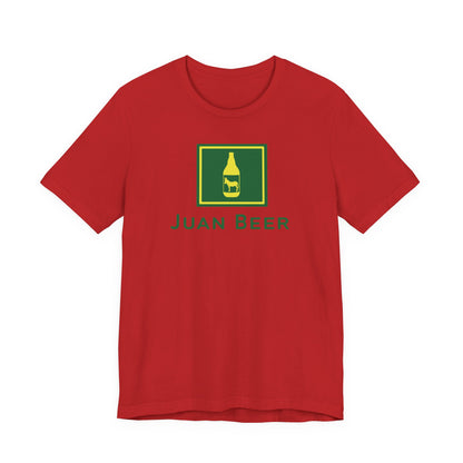 JUAN BEER. Unisex Jersey Short Sleeve Tee