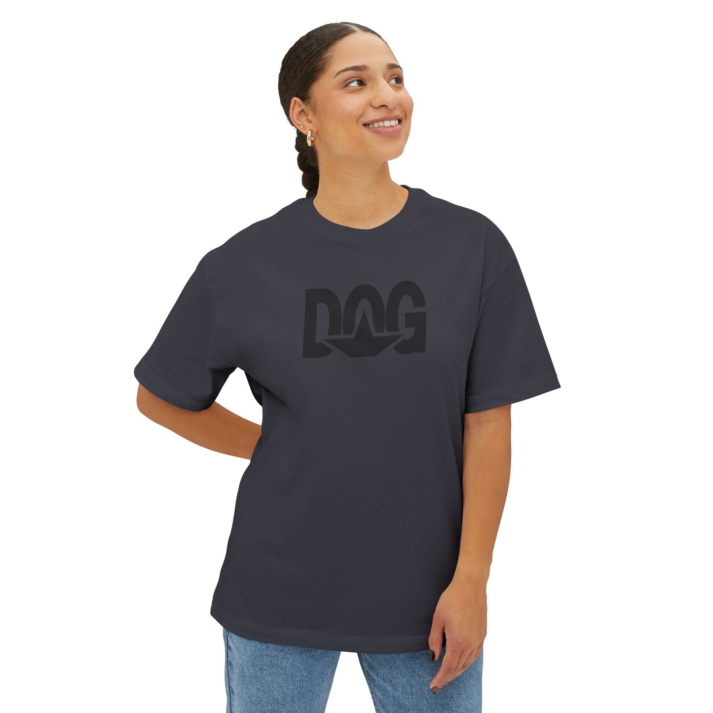DOGERPILLAR. Unisex Oversized Boxy Tee