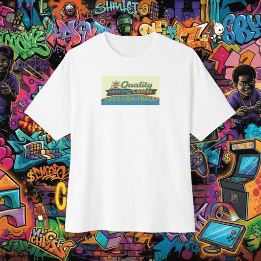 QUALITY LEARING CENTER. Unisex Oversized Boxy Tee