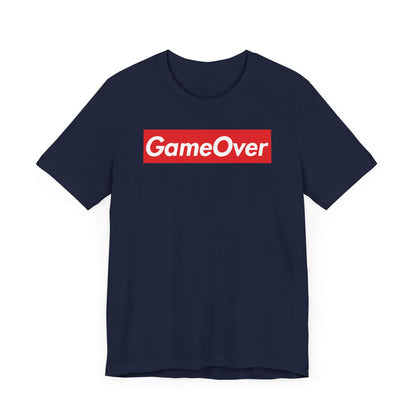 SUPER GAME OVER. Unisex Jersey Short Sleeve Tee