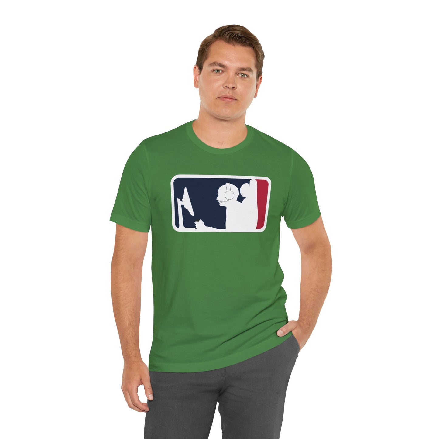 MAJOR LEAGUE GAMER (CONSOLE). Unisex Jersey Short Sleeve Tee